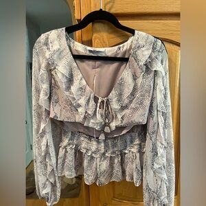 Olivaceous Brown Bubble Midi Skirt with Ruffled Tiers